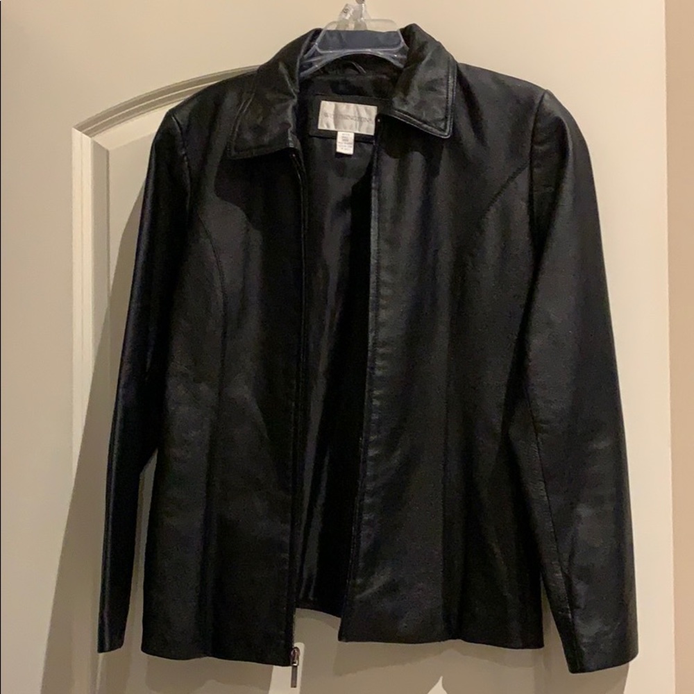 Leather jacket